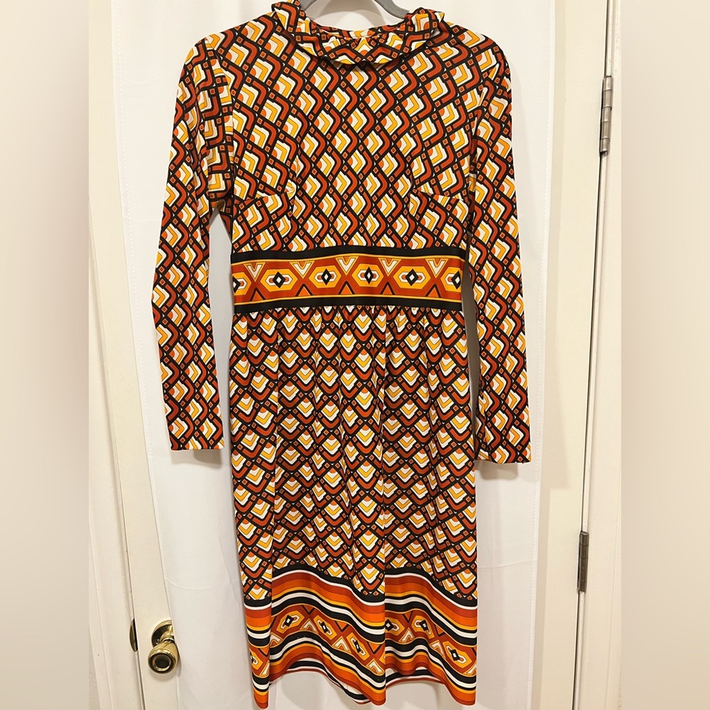 Vintage handmade patterned dress